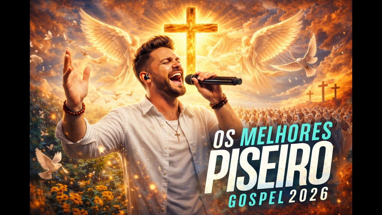 Comece o Dia com Fogo! 🔥 Piseiro Gospel 2026 Só Louvor Bom