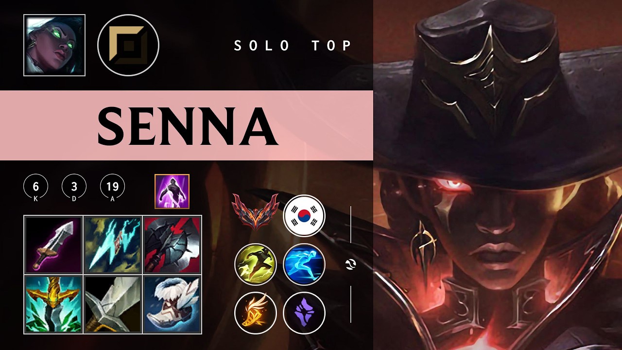 Senna Top vs K'Sante - KR Grandmaster Patch 26.05