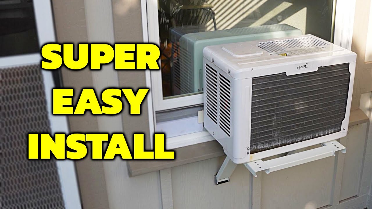 Installing a Window Air Conditioner Without Drilling Holes