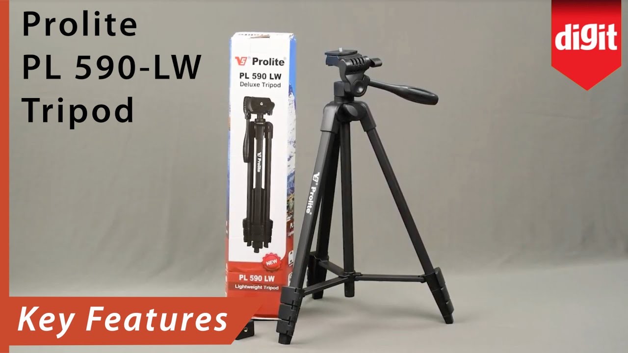 Prolite PL 590 LW Tripod Key Features