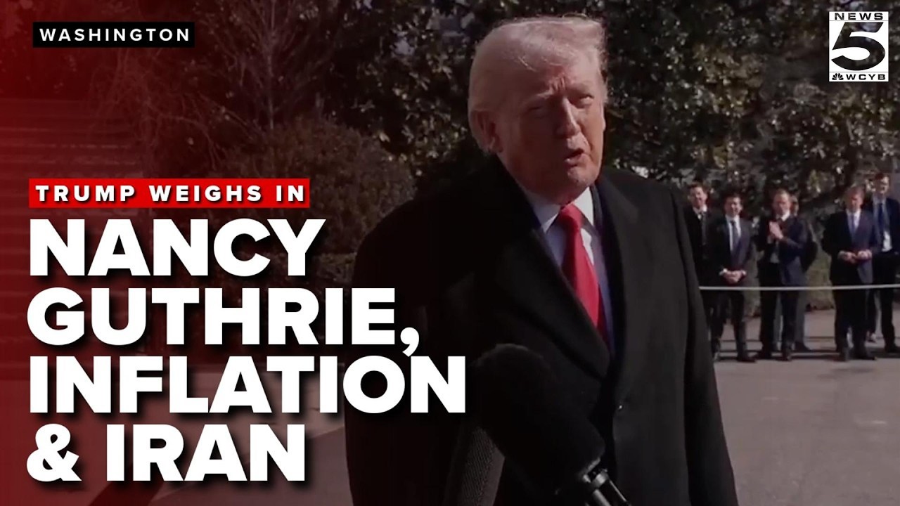 Trump says 'progress has been made' with FBI on NANCY GUTHRIE case