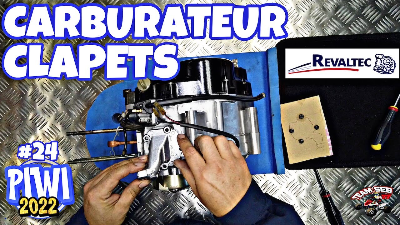 REVALTEC/CARBURATEUR/CLAPETS PW80 #24