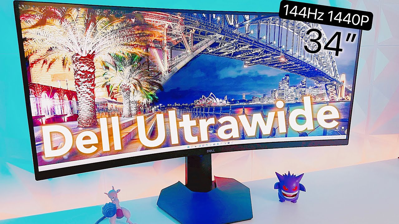 Best Value Ultrawide Gaming Monitor? Dell S3422DWG 34” Unboxing & Review (144Hz 1440p)