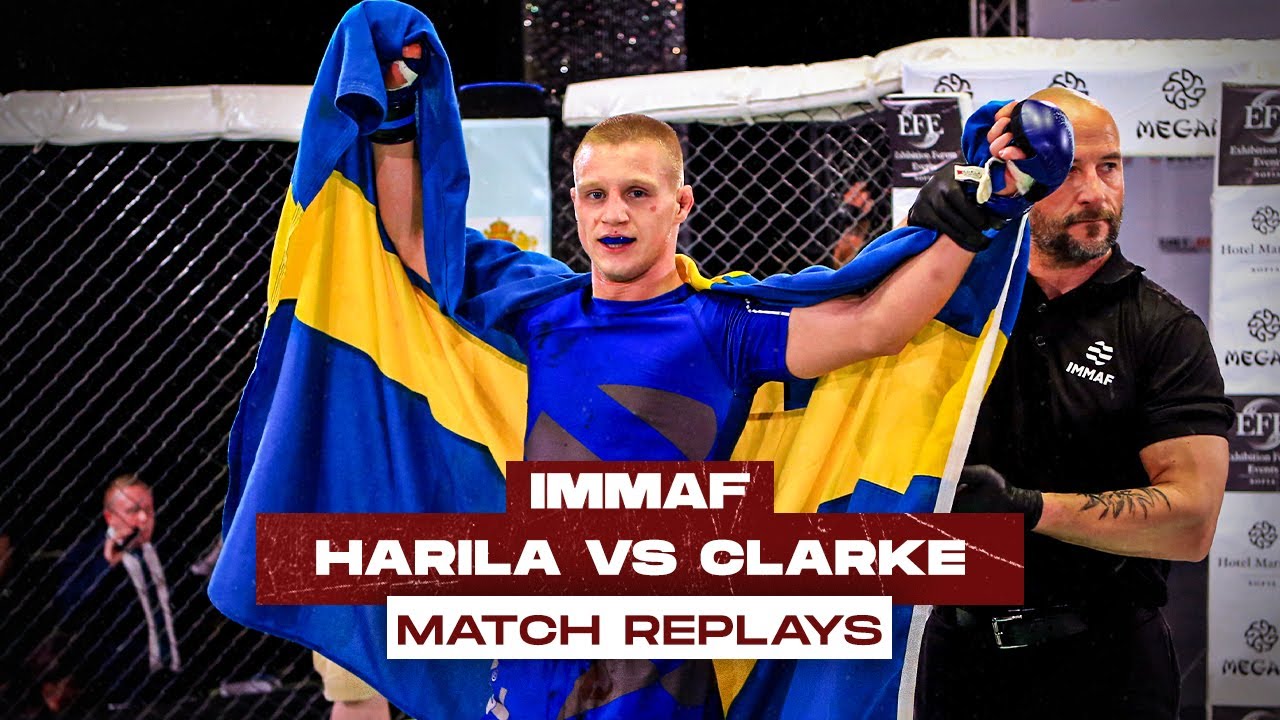 Tobias Harila vs. Ciaran Clarke | FULL FIGHT | 2017 IMMAF European Championships