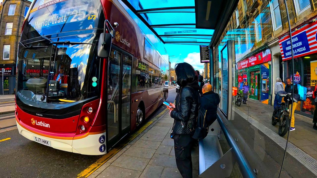 🇬🇧 UK Double-Decker Bus Ride POV Experience | 4K Sights & Sounds