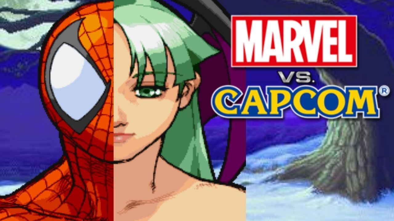 Marvel против Capcom — Человек-паук и Морриган