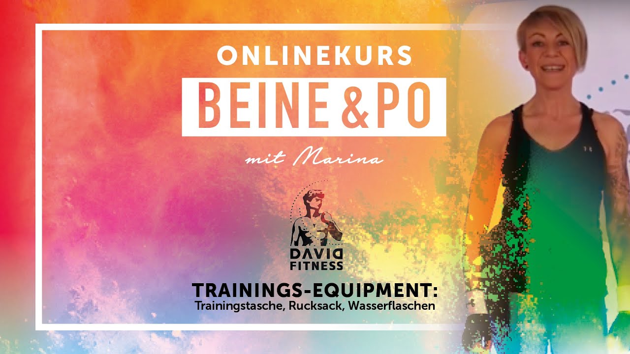 Beine und Po Workout mit Marina