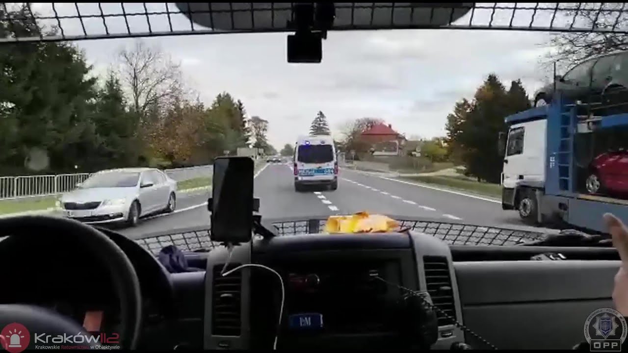 [OD ŚRODKA] Wyjazd i przejazd OPP Kraków do Warszawy