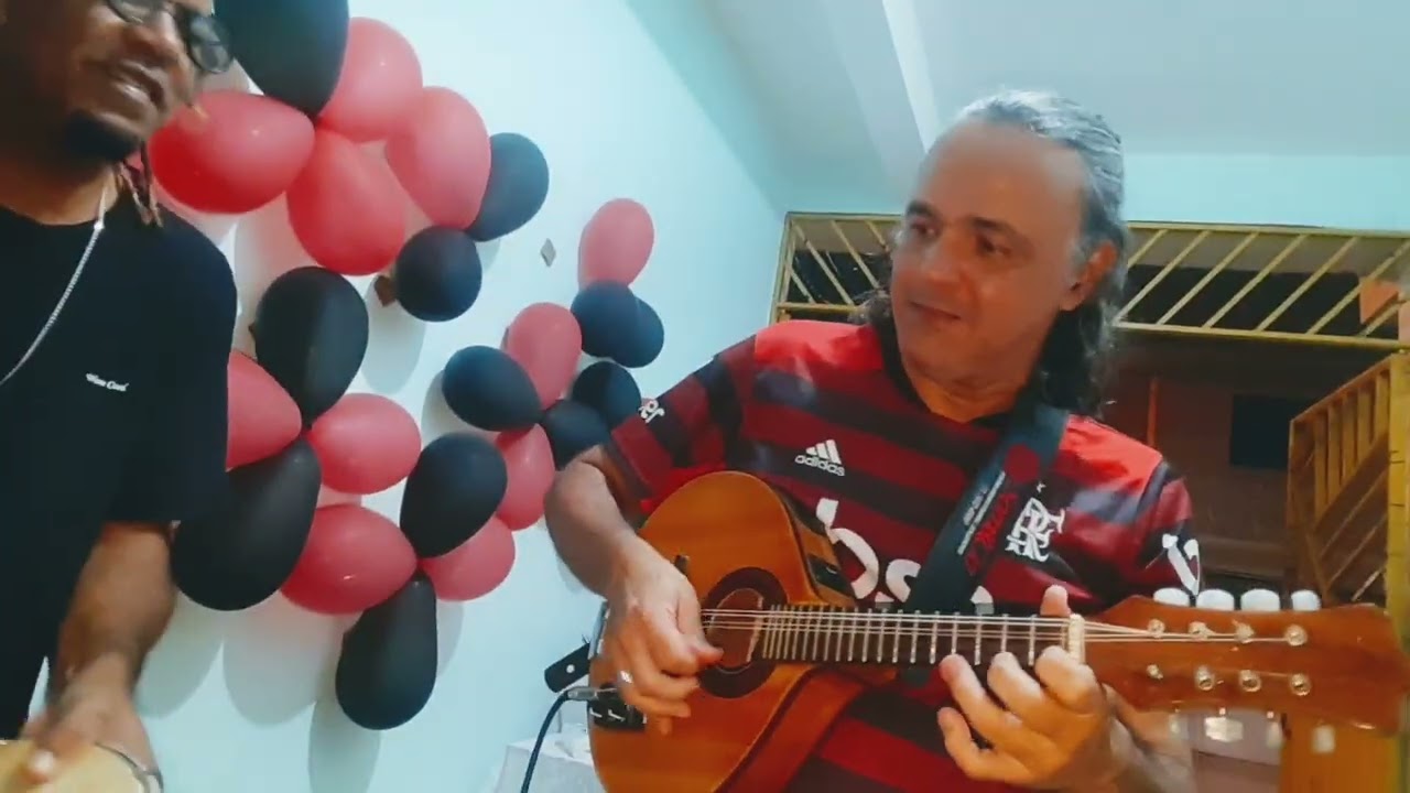Meu pai tocando Pororocas(Armandinho Macedo)! | Silvano Gonzaga - Bandolim (Chiquinho na percussão!)