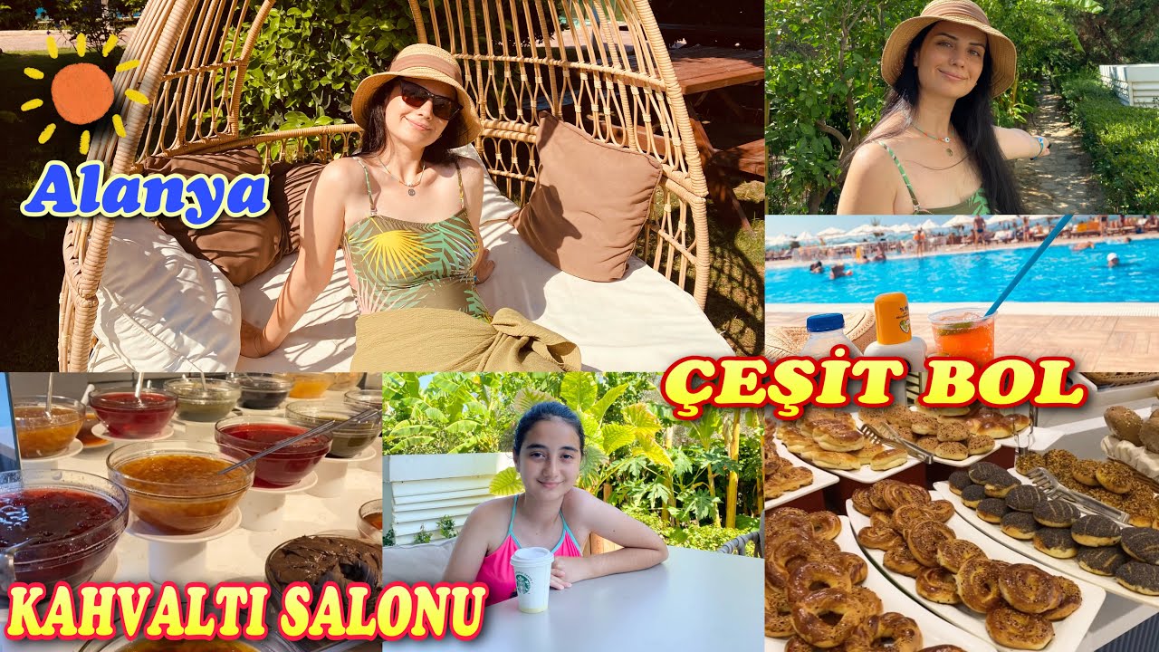 GOLD ISLAND OTEL KAHVALTI SALONU👍ULTRA HERSEY DAHİL/TÜRKLER UYUYOR😀FAZLASI YENMİYOR🤨ERKENCİYİM👍