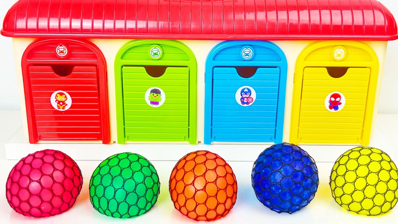 Oddly Satisfying Garage | DIY Making 5 Super Magic Doors WITH Sonick FROM Mixing Candy Balloons ASMR