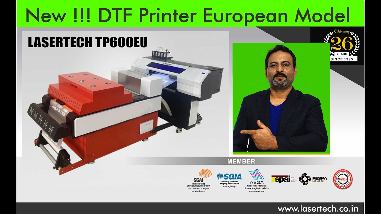 New European Model DTF Printer - TP600EU