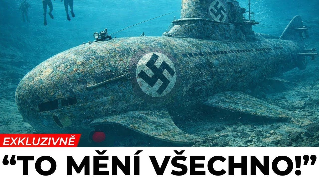 Potopená nacistická ponorka a to, co uvnitř našli, mění dosavadní historii