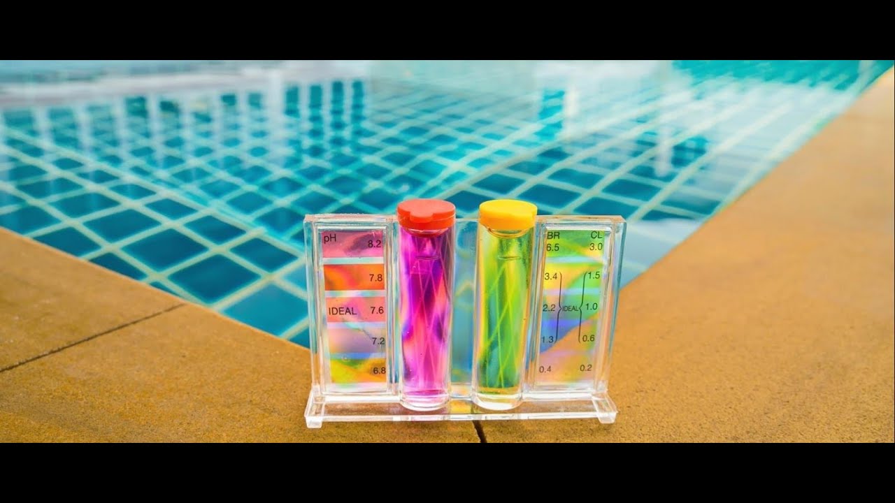 PH/Chlorine Level Testing & Clean and Maintain Swimming Pool : How to Test Water Chlorine