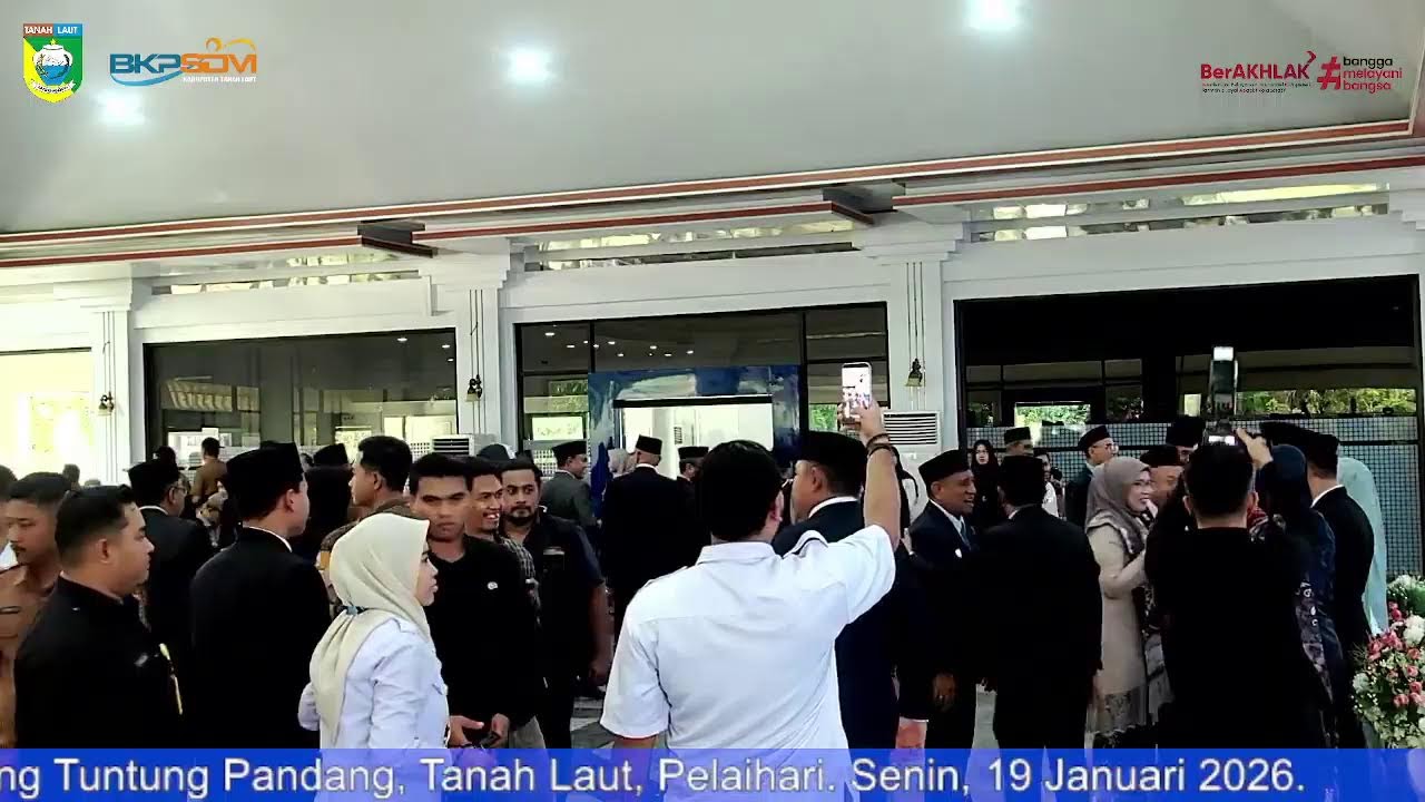 Pelantikan JPT Di Lingkup Pemerintah Kabupaten Tanah Laut