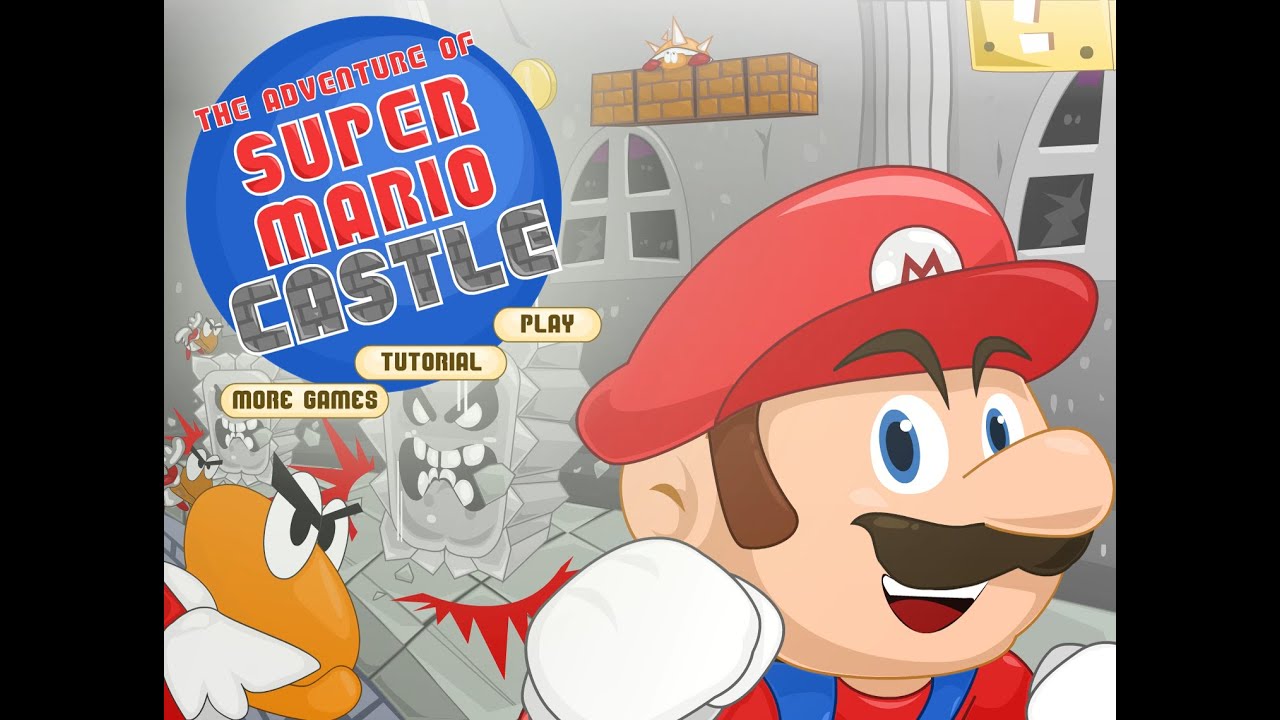 The Adventure of Super Mario Castle (Flash Game) Complete Walkthrough in 2024!