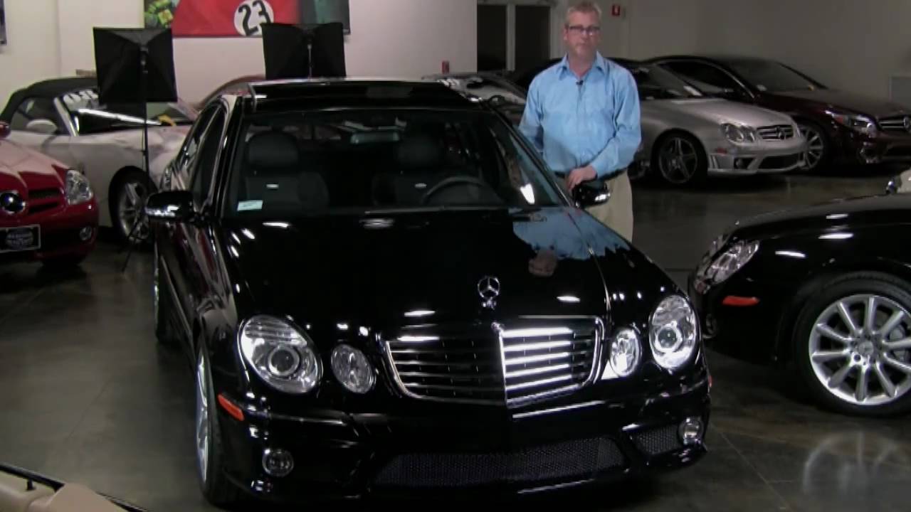 2008 Mercedes-Benz E63 AMG - RARE AMG Peformance Package, Panorama Roof, Keyless Go, Nav - 15,252 mi