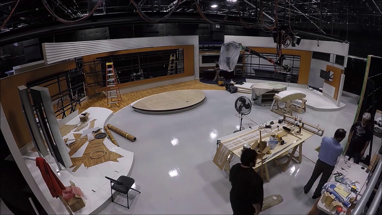 WPVI Set Construction Project