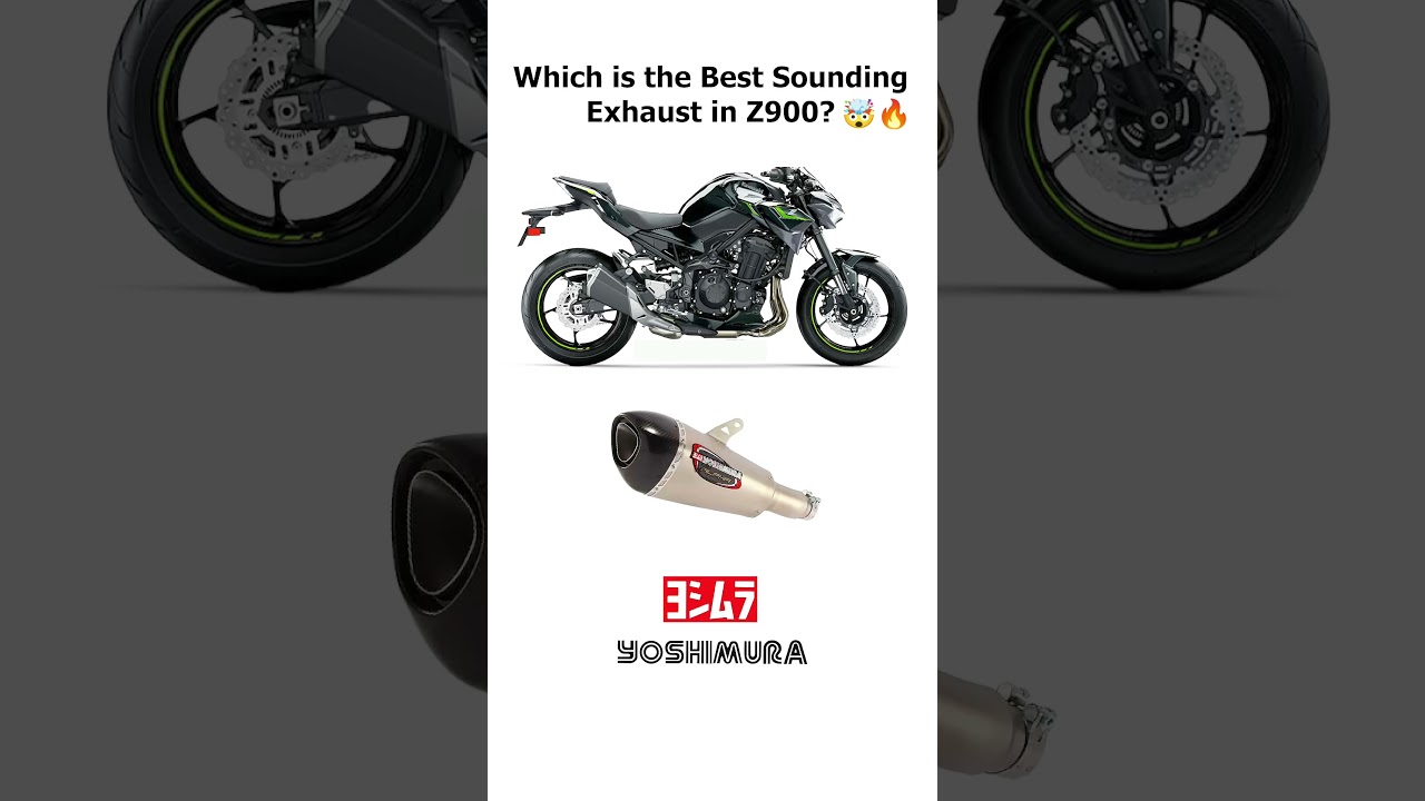 ⚫🟢Kawasaki Z900🏍️ Exhaust SoundCompilation 🔥