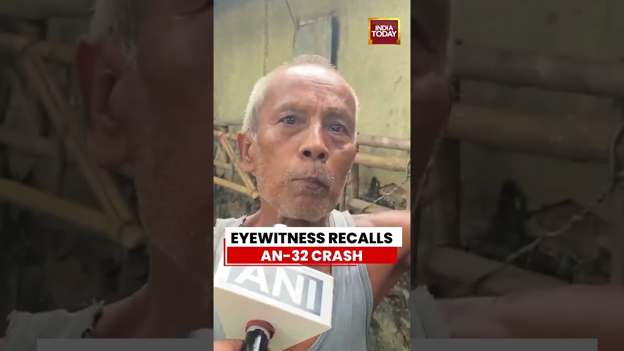 AN-32 Crash in Jorhat | Eyewitness Describes Horror Moments | IAF Aircraft Crash | Assam