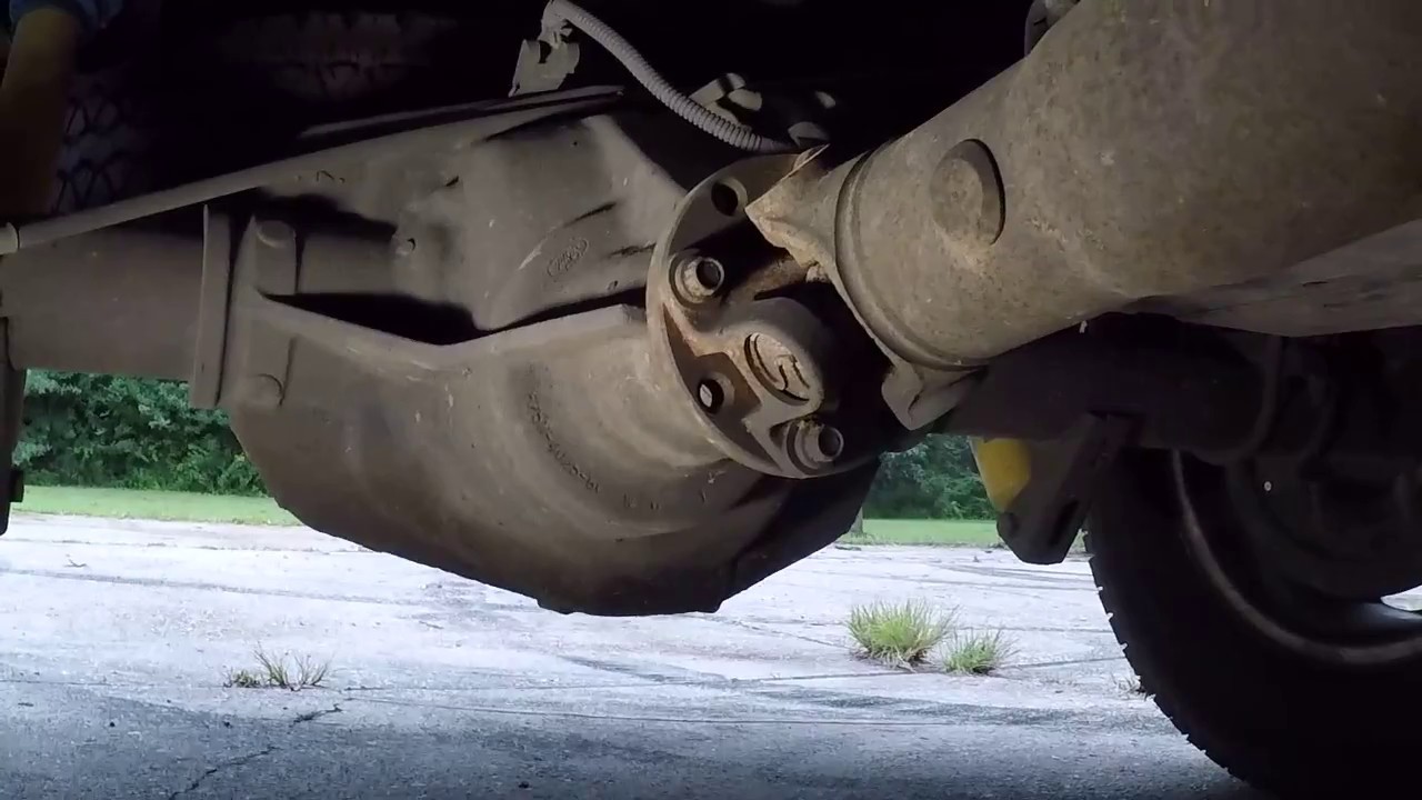 1997-2003 Ford F150 Driveshaft removal and lubrication - Acceleration lurch
