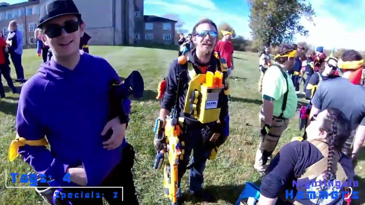 Humans vs. Zombies Gameplay Goucher College Invite Mission 2