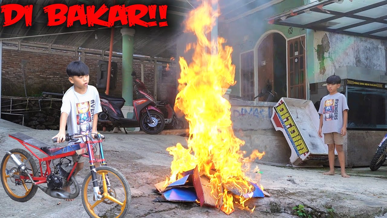 DIMAS NGAMBEK, SAMPAI BAKAR BAKAR!!