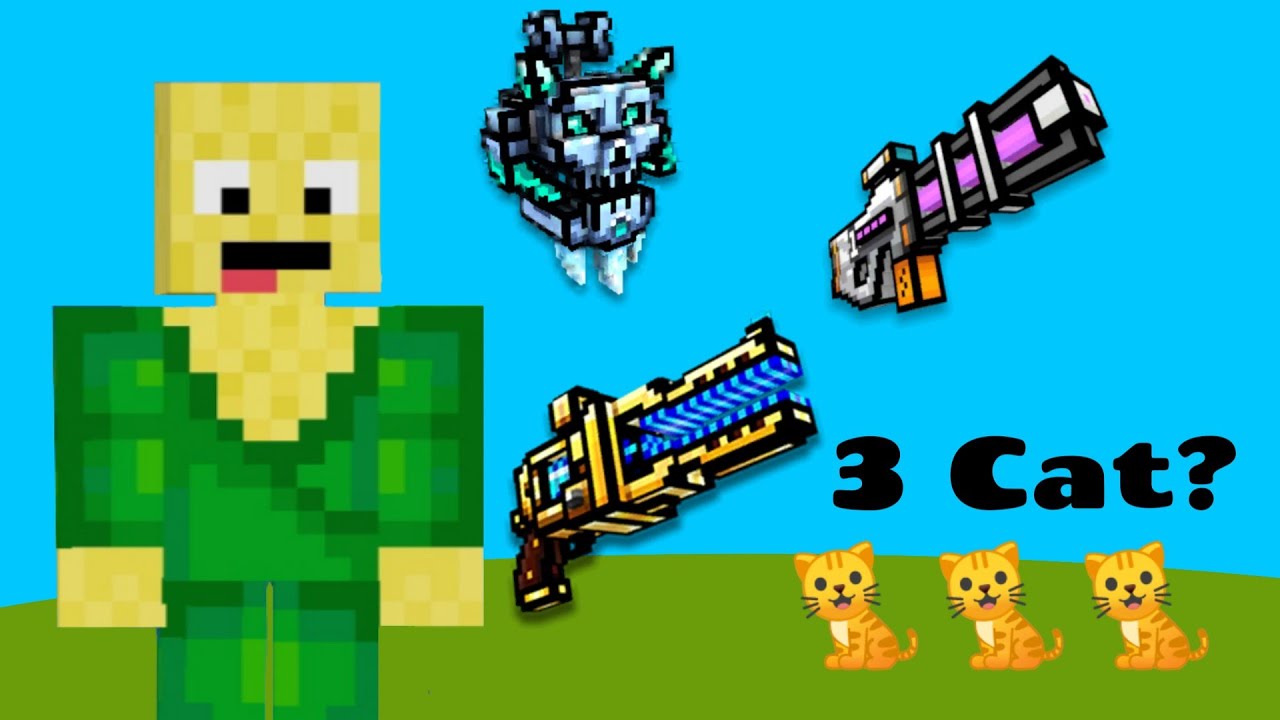 Learning 3 Cat Spam Ft. Zephyr and ViperZ - Pixel Gun 3D