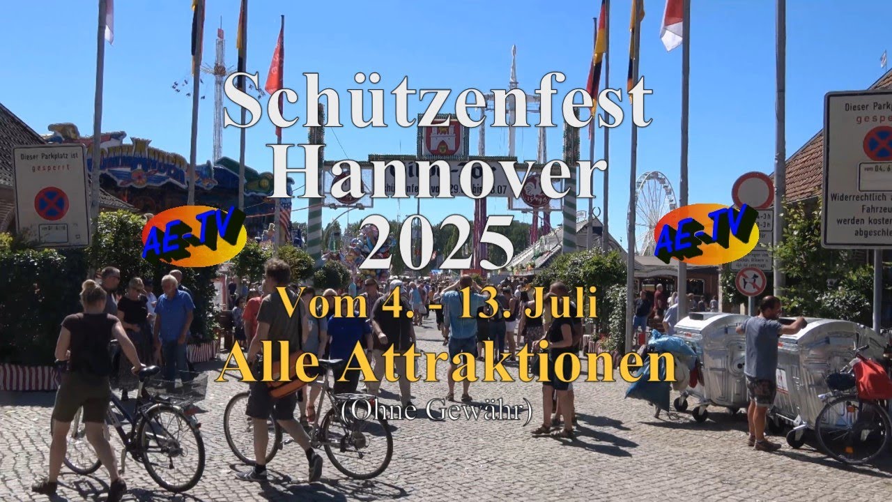 Schützenfest Hannover 2025 -  Alle Attraktionen