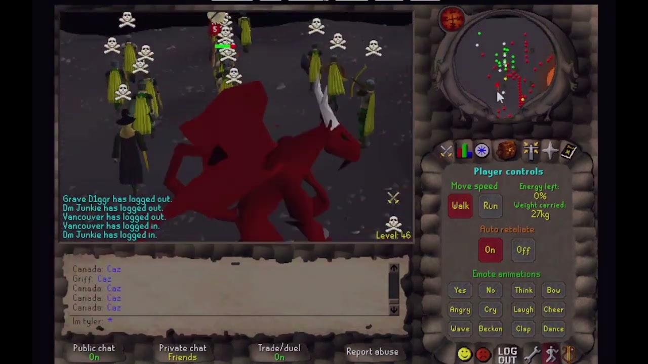 Massive 2004Scape Lost City PK War