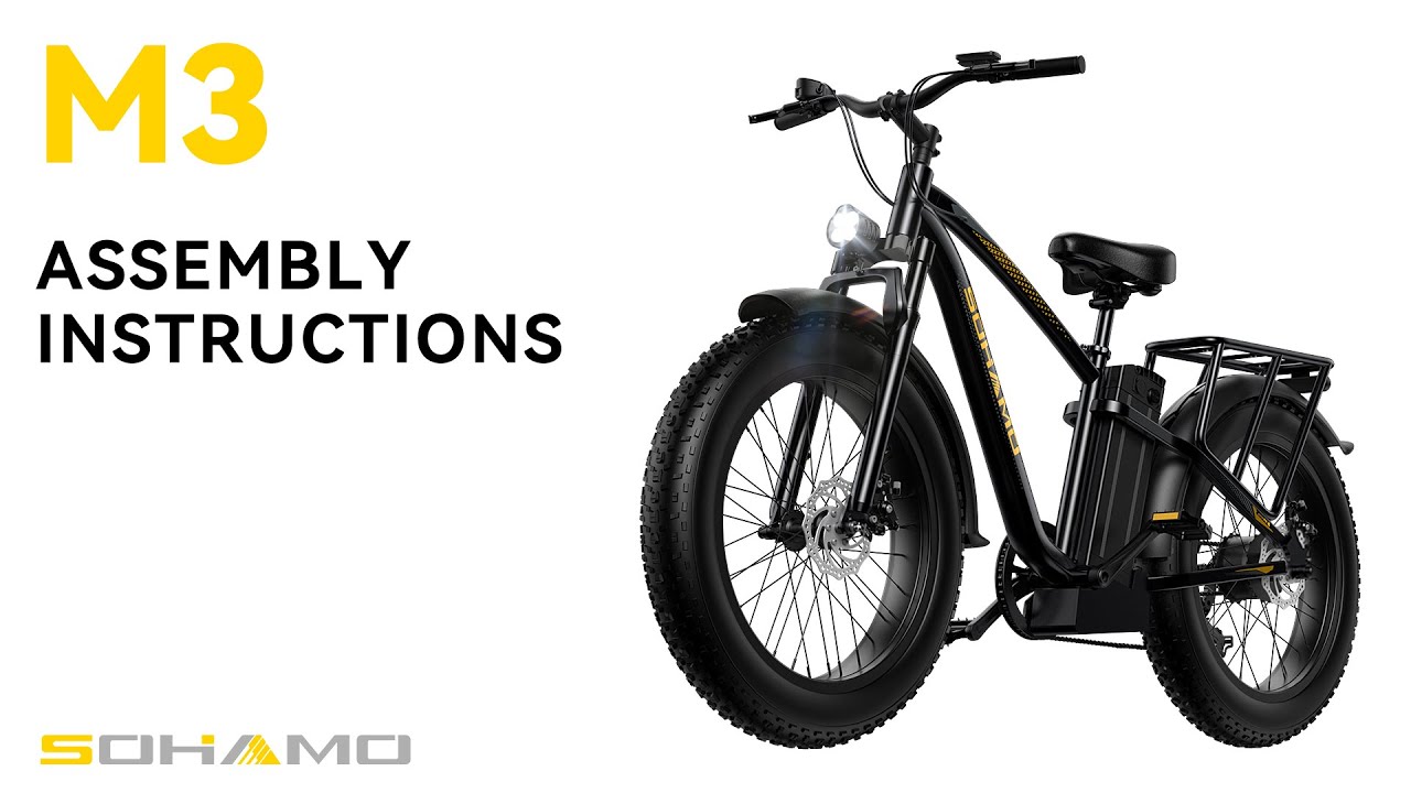 SOHAMO M3 Assembly Instructions