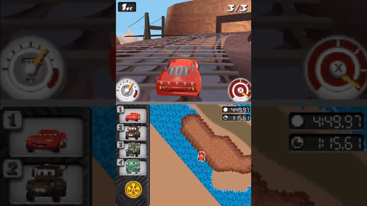 Cars Mater-National Championship - DS playthrough - Part 6 (no commentary)