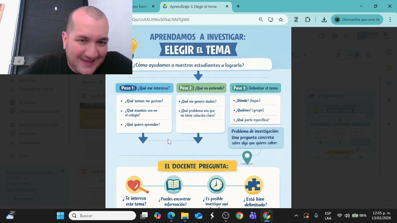 Elegir un tema.