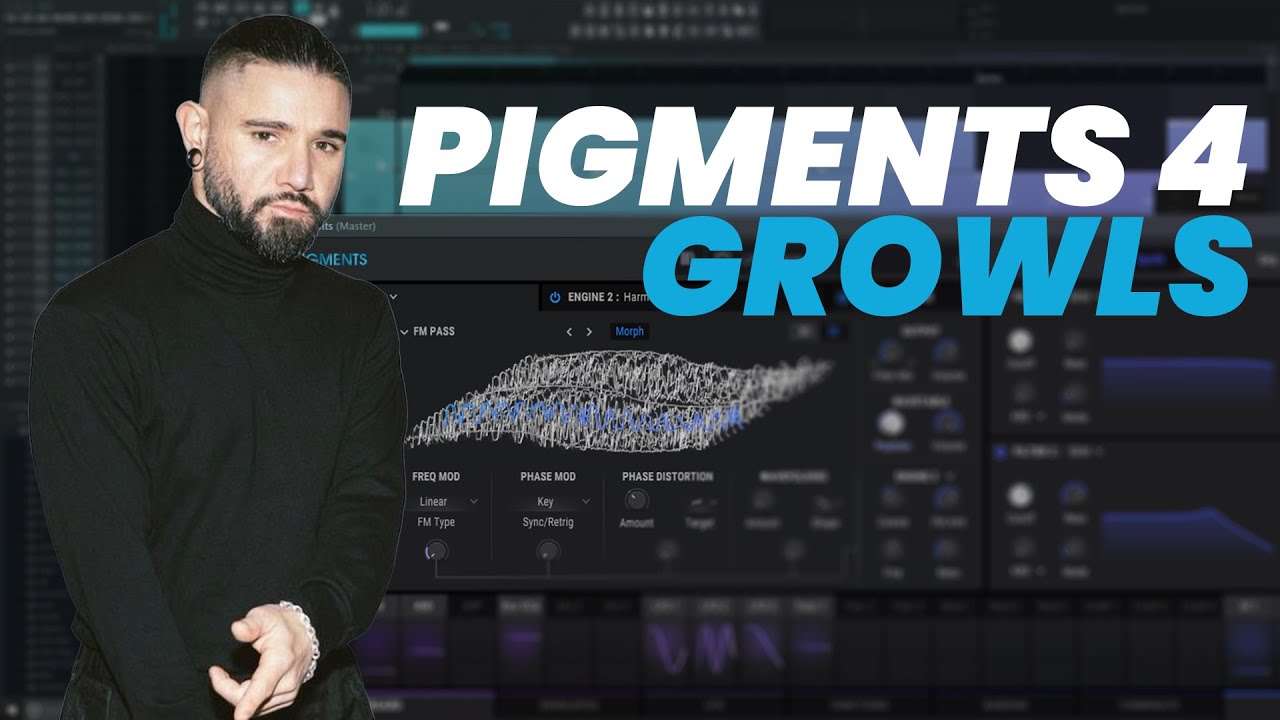GROWLS like Skrillex in Pigments 4