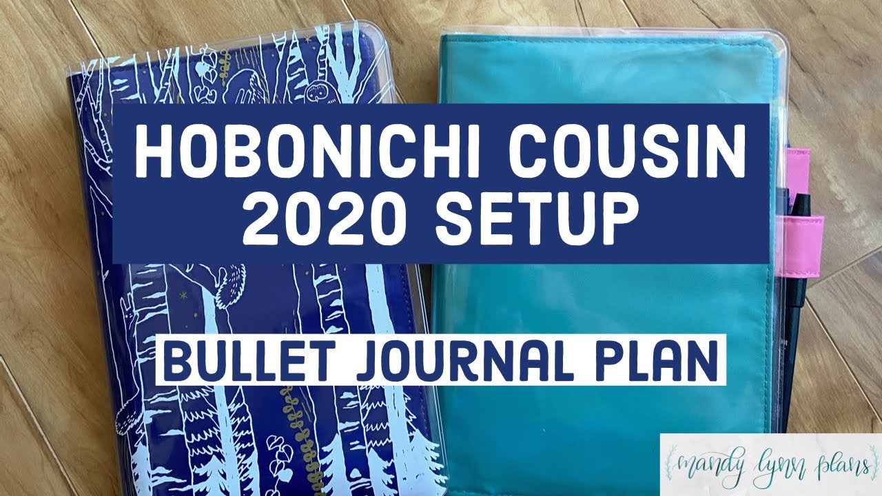 2020 Hobonichi Cousin Setup || Bullet Journal Plan || Mandy Lynn Plans