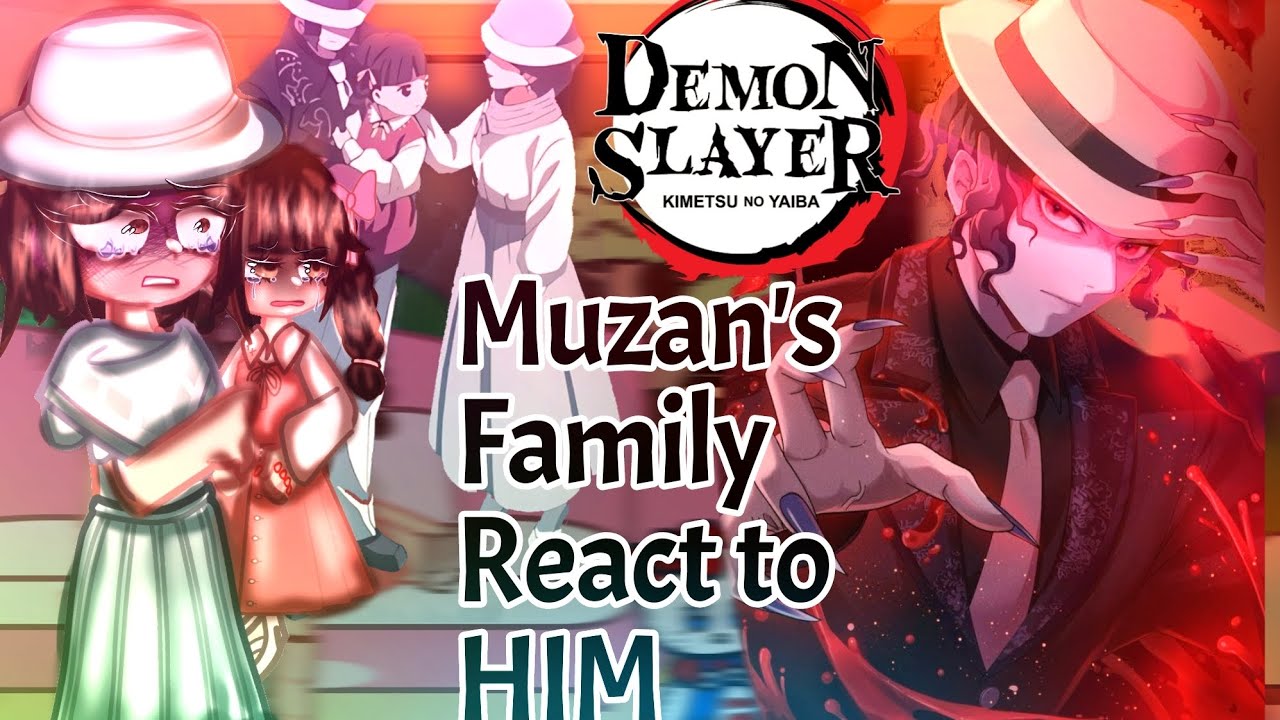 (🇺🇲🇷🇺)Muzan's Wife and daughter react to  Muzan Kibusuji | gacha reaction | Demon slayer KNY || 2x