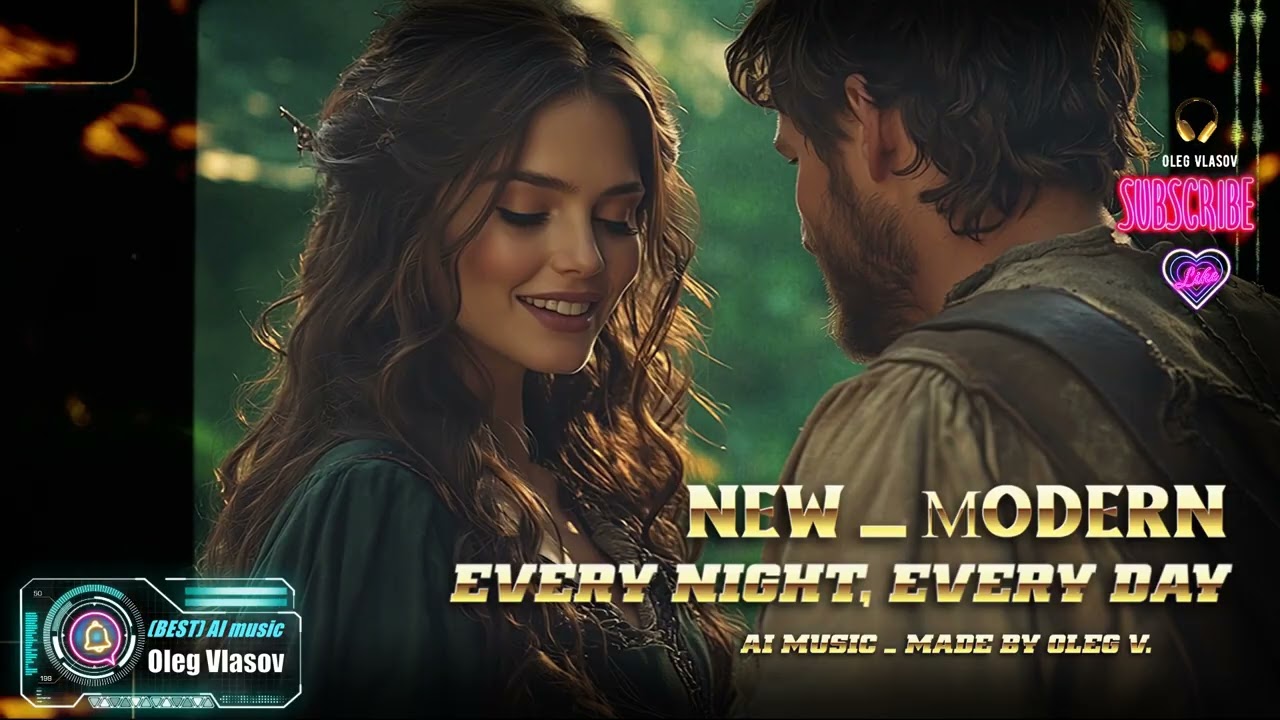 NEW _ Мodern & Oleg Vlasov - Every Night, Every Day - 2026 ( AI music _ Made by Oleg V. )