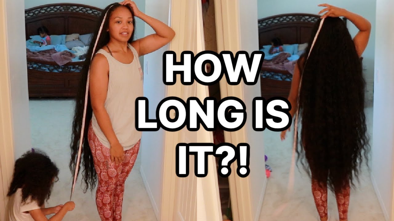My Hair is HOW LONG??!!! | Measuring My Hair!