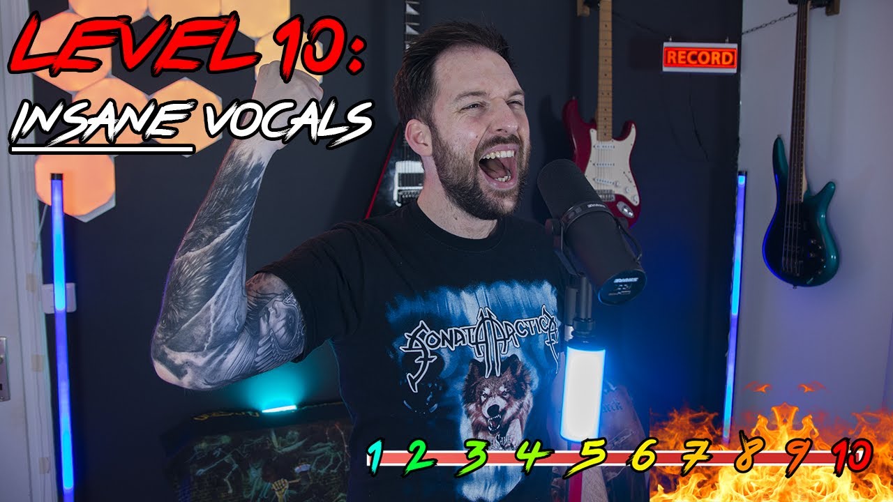 10 Levels Of Power Metal Vocals | Easy To Insane