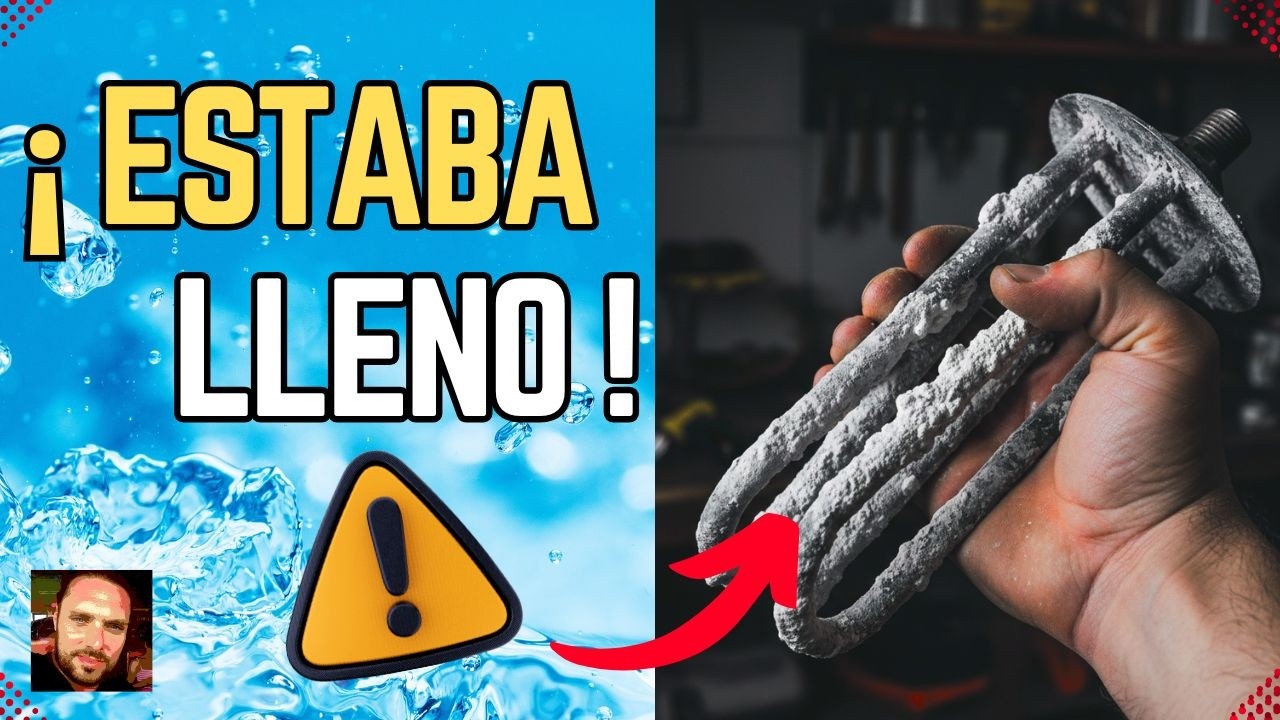 Cómo LIMPIAR un TERMO Eléctrico por DENTRO: ¡Mira toda la CAL que sacamos! 🤢