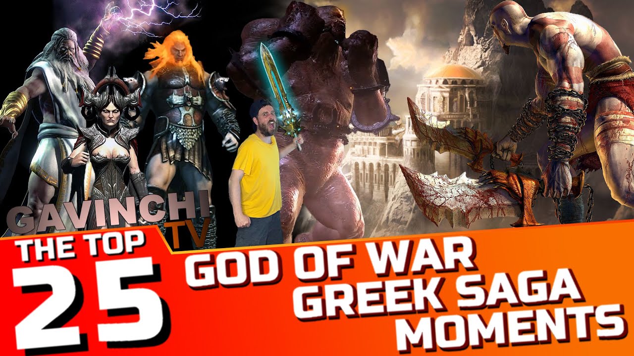 Top 25 God Of War Greek Saga Moments