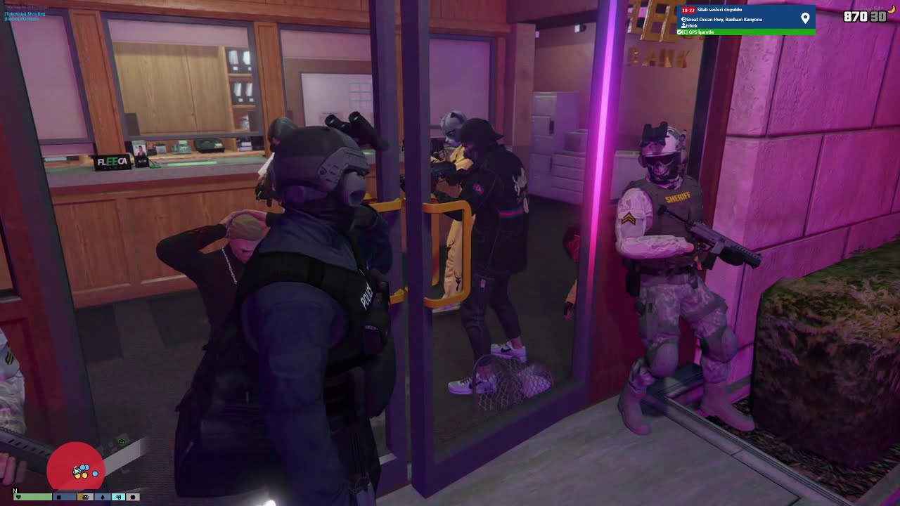 TUGAY GÖK GTA 5 POLİSLİK GÖREVİ PART 36 (SOYGUN)