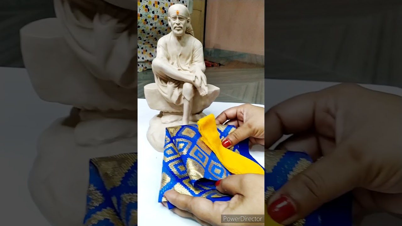 Dressing up Shirdi Sai Baba 🙏🏻🙏🏻 #shorts #youtubeshorts