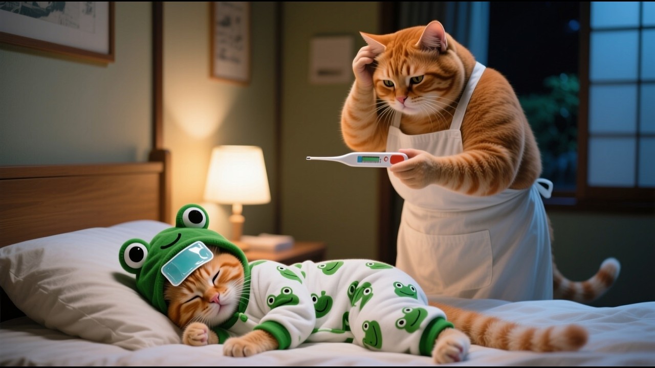 Ginger Kitten Played in the Rain — What Happened After Shocked Mama Cat