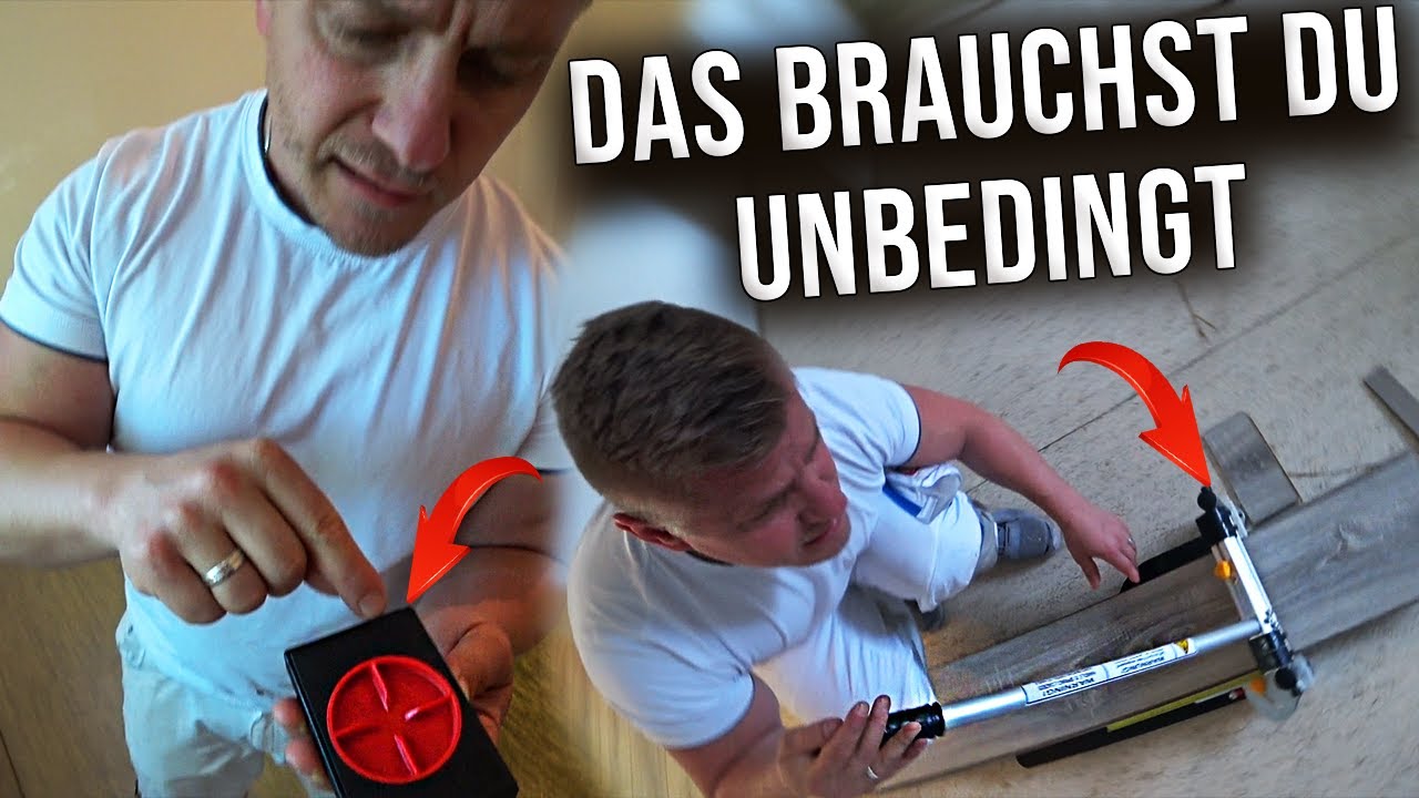 BESTE Werkzeuge um Laminat zu verlegen/11.000€ verloren😭