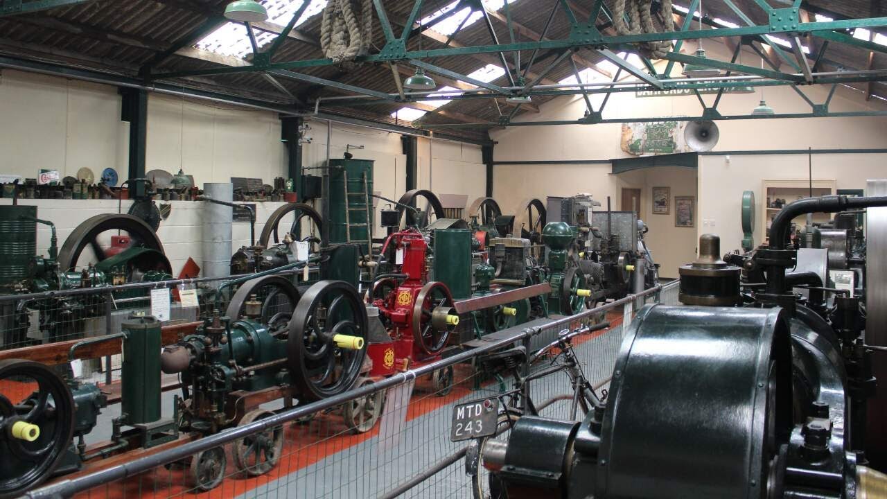 Diesel, Gas & Steam Engines At Anson Engine Museum Easter Crank-Up 2024