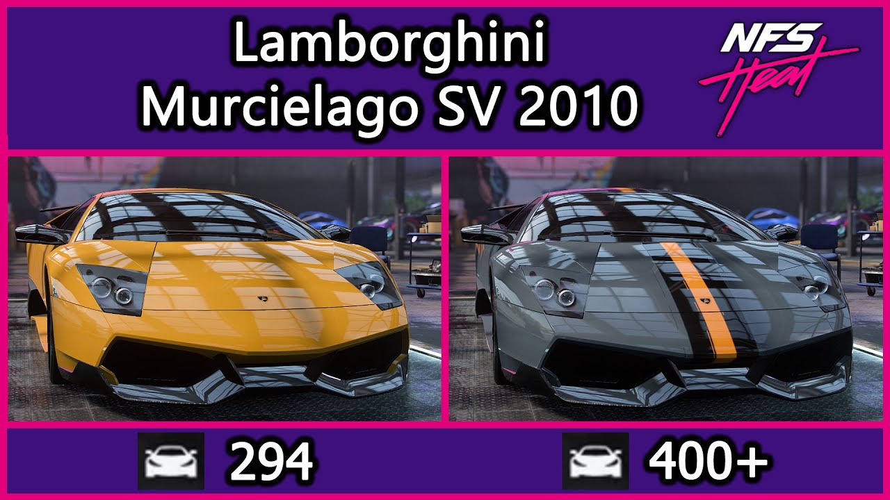 Lamborghini Murcielago SV 2010 | NFS Heat |