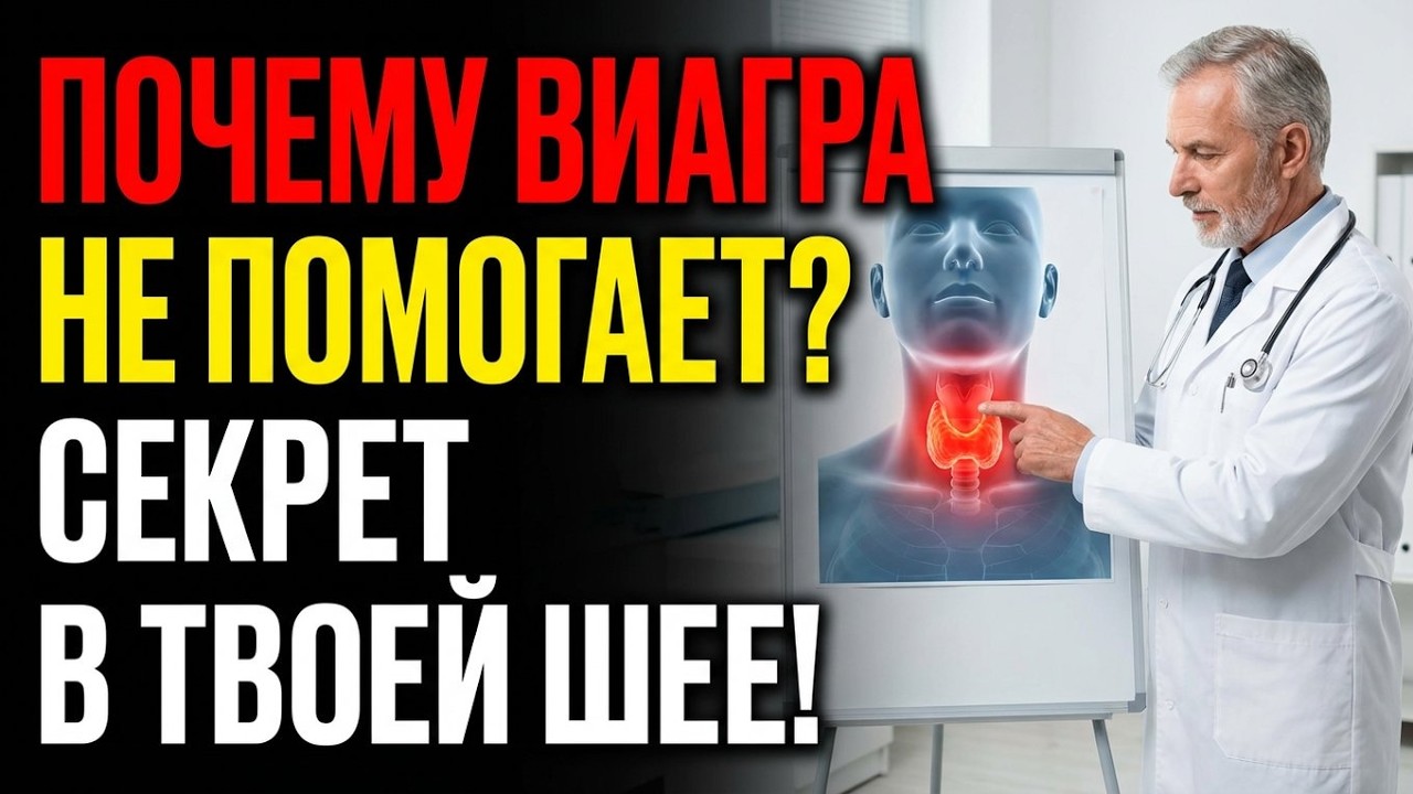 ТЕСТОСТЕРОН не виноват! Узнай истинную причину слабой ЭРЕКЦИИ