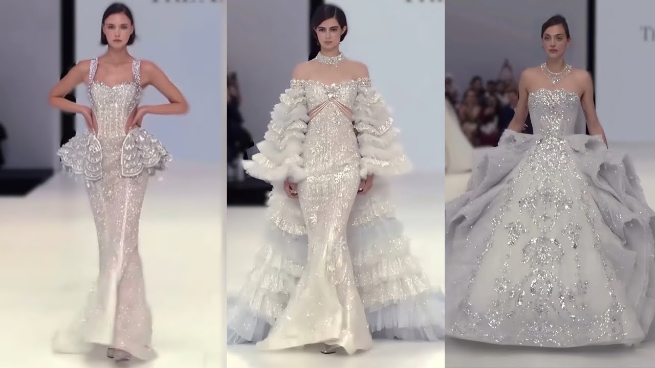 *try not to gasp* JIMMY CHOO most STUNNING dresses ever| #compilation #hautecouture #fashion #runway