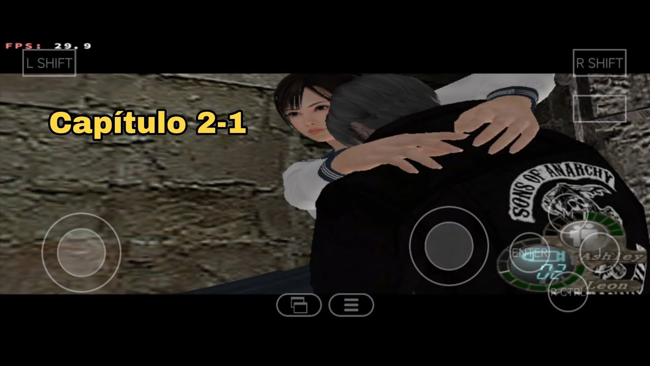 Primeira plaga e finalmente, ashley. (Re4 2007 no Winlator) Até o fim, Capítulo 2-1.